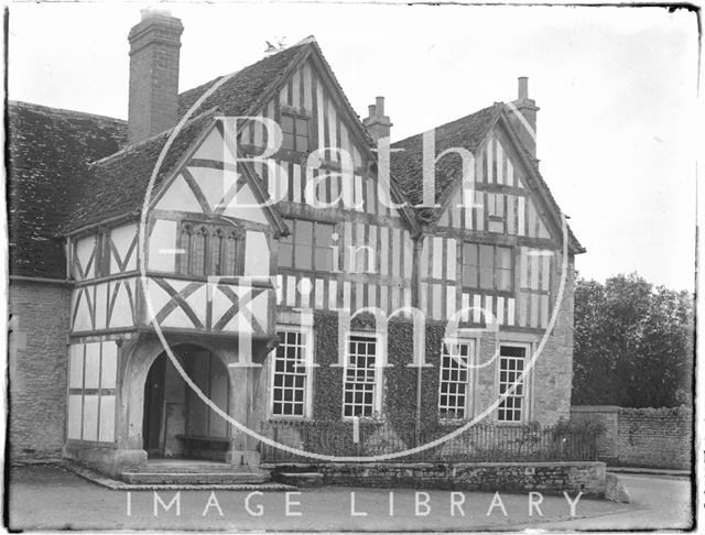 A timber framed house in Lacock, Wiltshire 1926