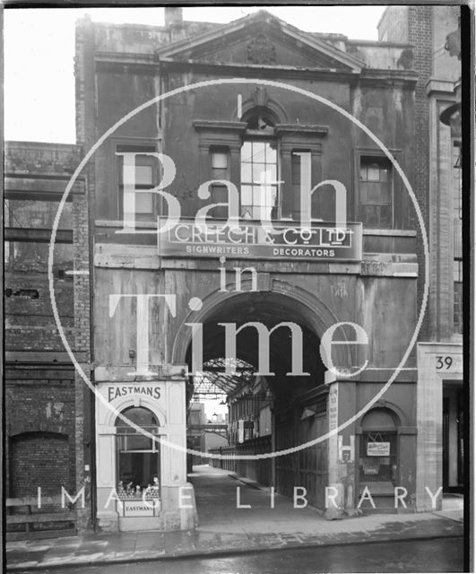 The High Street entrance to St. Nicholas's Markets, Bristol c.1950