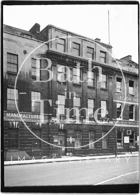 The central feature of the south side, Portland Square, Bristol c.1950