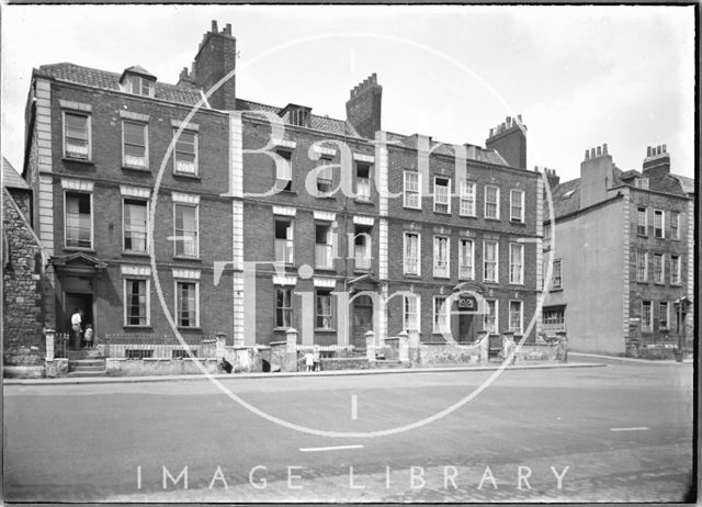 Chapel Row, Dowry Square, Hotwells, Bristol c.1950