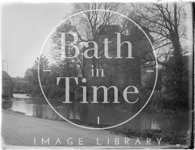 The castle at Nunney, Somerset 1926