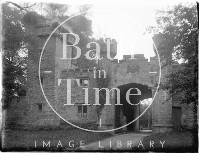 The gatehouse at Orchardleigh, Somerset 1926