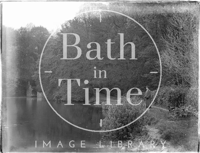 The lake at Orchardleigh, Somerset 1926