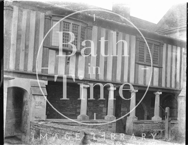 The Cloisters at South Wraxall Manor, Wiltshire c.1920