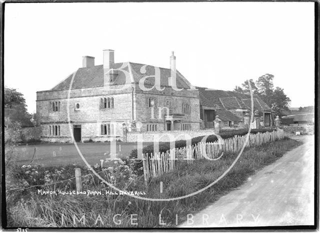 Manor house and barn, Hill Deverill, Wiltshire 1935