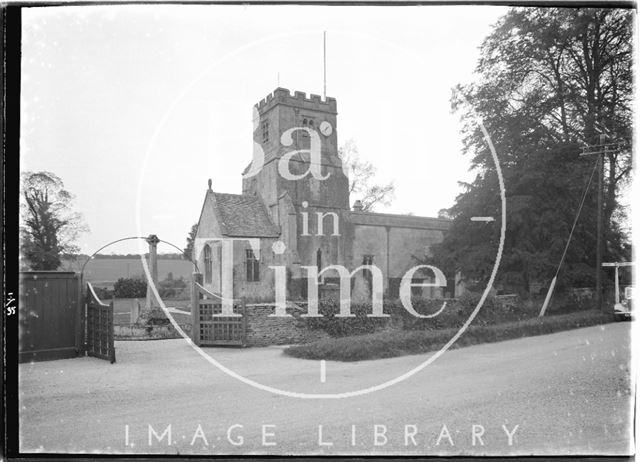 St. James the Great Church, Coln St. Dennis, Gloucestershire May.1935