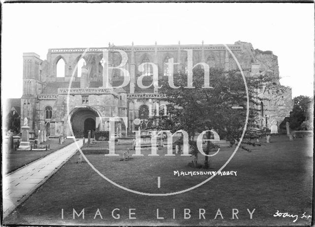 Malmesbury Abbey, Wiltshire 1934