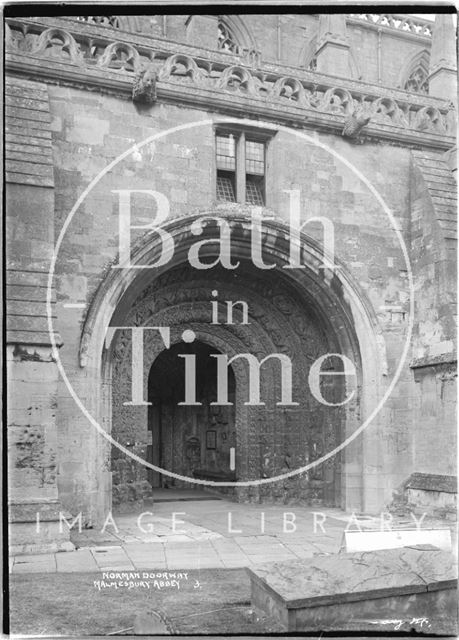 Norman Doorway, Malmesbury Abbey, Wiltshire No. 3 1934