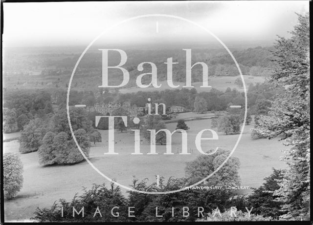 View from Heaven's Gate, Longleat, Wiltshire 1938