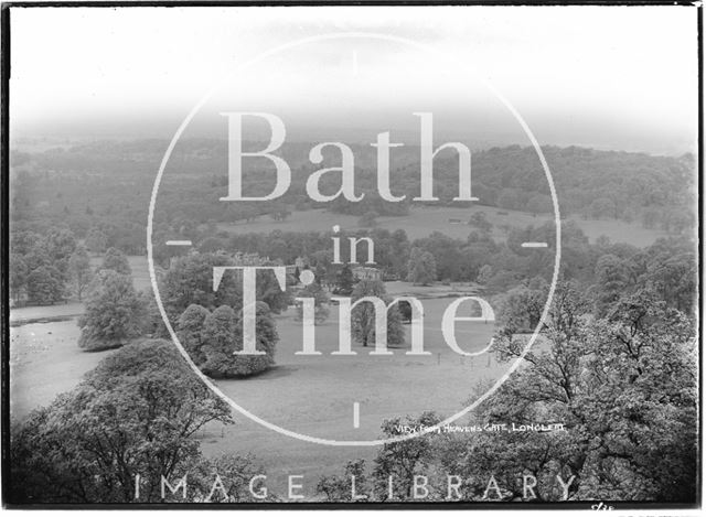 View from Heaven's Gate, Longleat, Wiltshire 1938