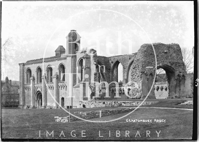 Glastonbury Abbey, Somerset 1935