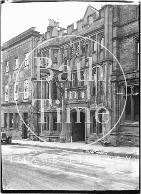 The George Hotel, Glastonbury, Somerset c.1935