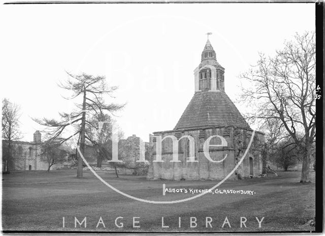 The Abbots Kitchen, Glastonbury Abbey, Somerset 1935