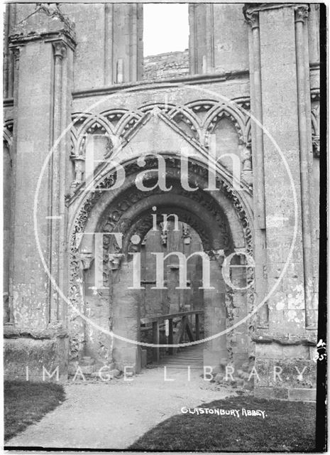 Glastonbury Abbey, Somerset 1935