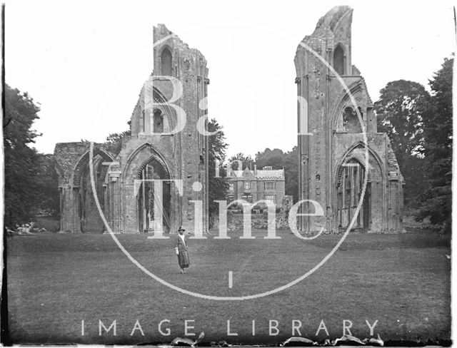 Glastonbury Abbey, Somerset c.1930