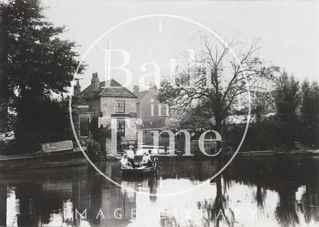 The ferry at the Royal Oak, Twerton, Bath c.1903