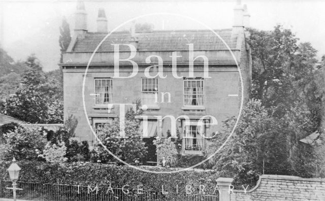 The Hollies, Lower Bristol Road, Twerton, Bath c.1903