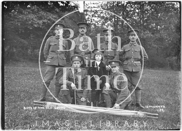 Boys of the Old Squad 12th Hants, Bath No. 37 1915