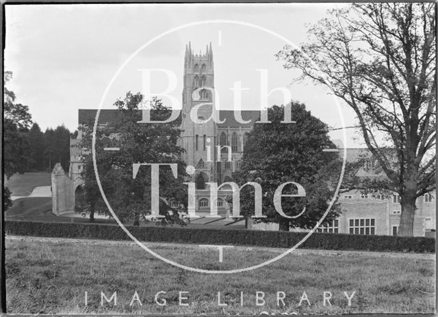 Downside Abbey, Stratton-on-the-Fosse, Somerset c.1936