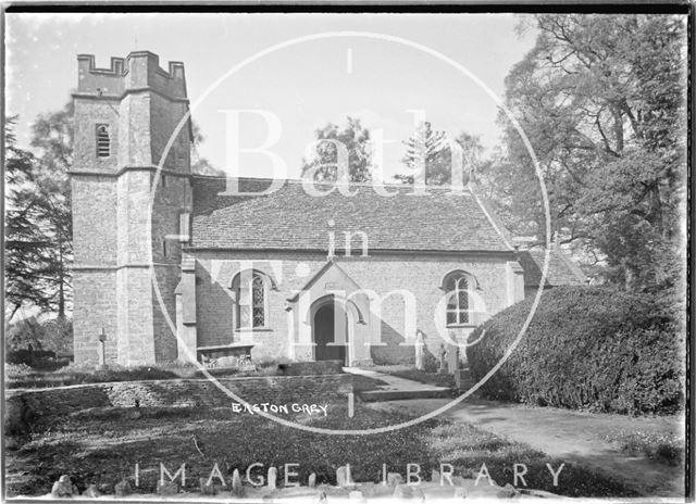 Church at Easton Grey, Wiltshire c.1935