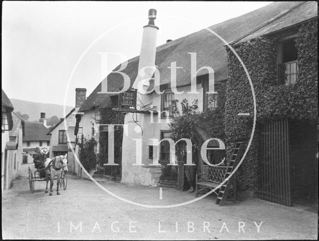 The Ship Inn in Porlock, Somerset c.1900