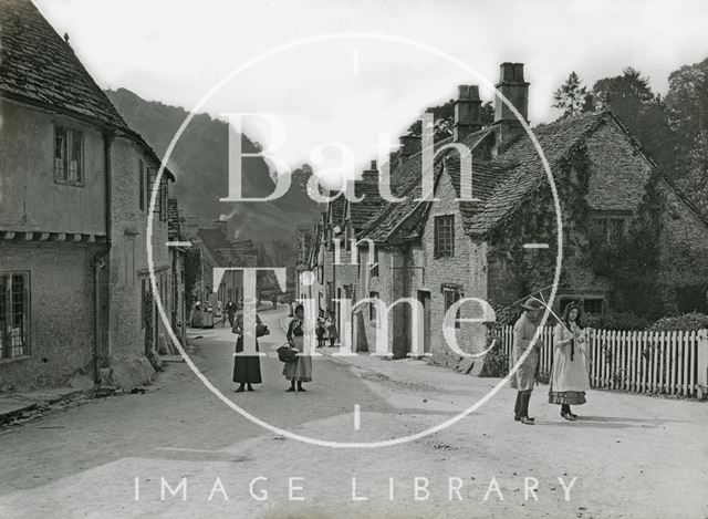 The Village Street, Castle Combe, Wiltshire No. 167 c.1906