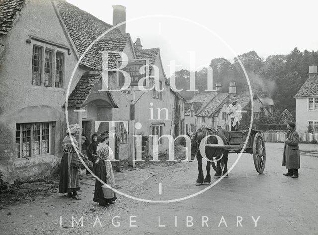 The White Lion Inn in the village of Castle Combe, Wiltshire No. 212 c.1906