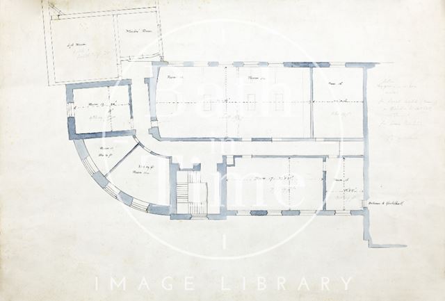 Plan of Technical Schools (first floor), Bath 1932