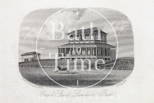 Grand Stand, Bath Racecourse, Lansdown, Bath 1863