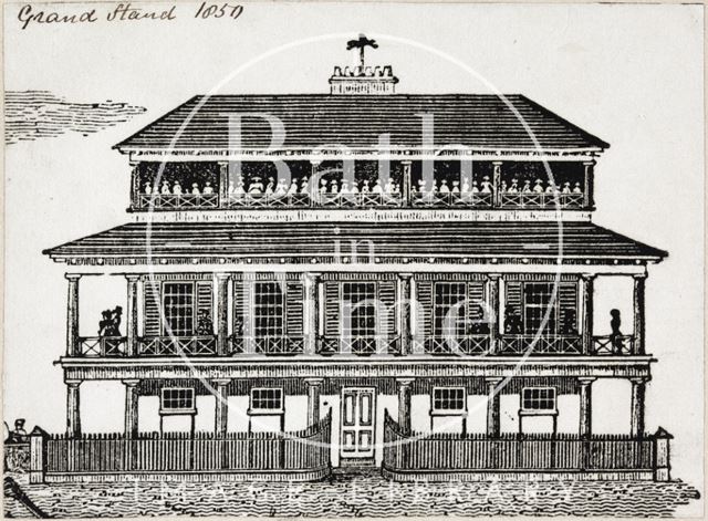 Grand Stand, Bath Racecourse, Lansdown, Bath 1850