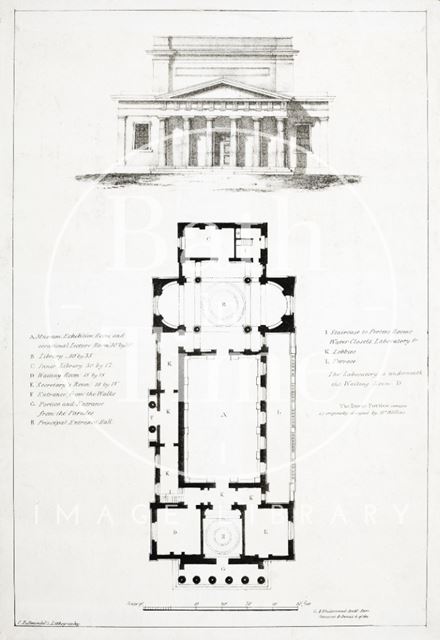 The Bath Royal Literary and Scientific Institution c.1823