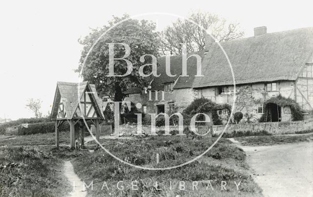 Timber framed house, Fernham, Oxfordshire c.1930