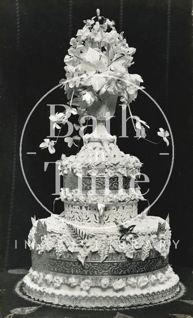 A wedding cake c.1920