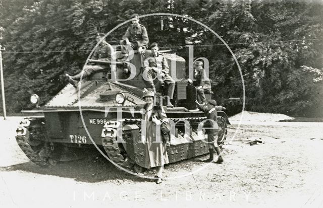 Tank, Camp Officers Training Camp, Tidworth, Wiltshire 1927