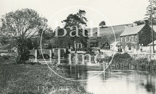 The Swan Hotel, Bibury, Oxfordshire c.1930