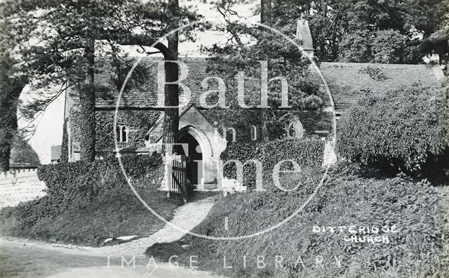 Ditteridge Church, Wiltshire c.1932