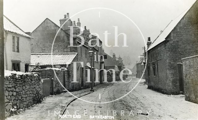 Northend, Batheaston in the snow c.1920