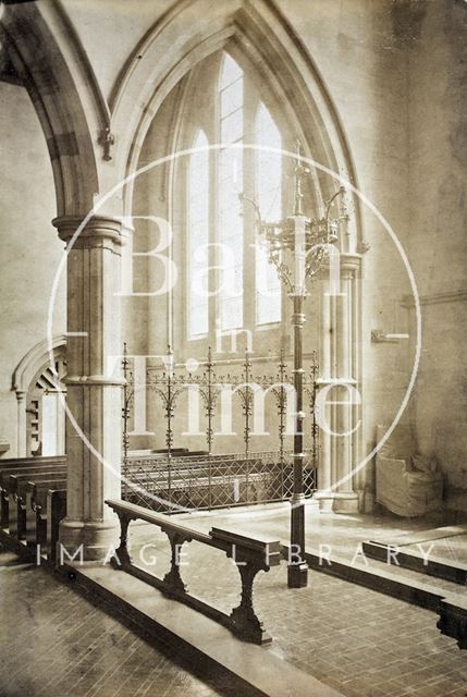 The inside of St. Andrew's Church, Julian Road, Bath c.1900?