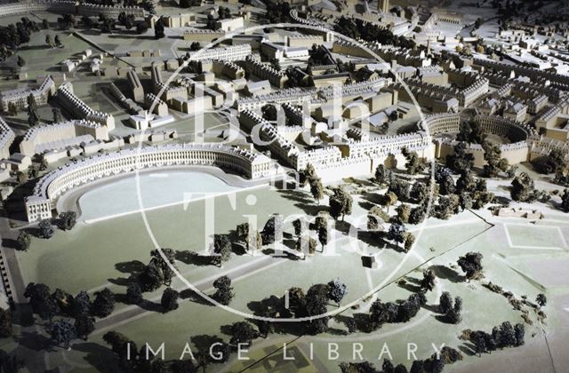 The Bath model, Royal Crescent c.1970