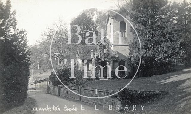 Claverton Lodge, at the Entrance to Claverton Manor, Claverton Hill c.1910