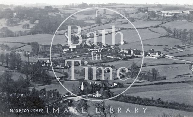 View of Monkton Combe c.1906