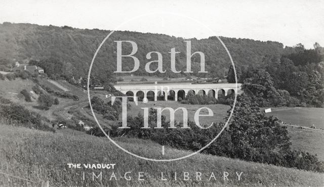 The viaduct from Monkton Combe c.1906