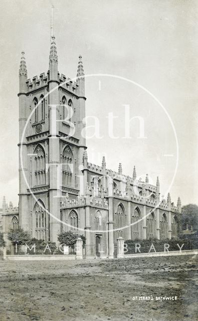 St. Mary's Church, Bathwick, Bath c.1910