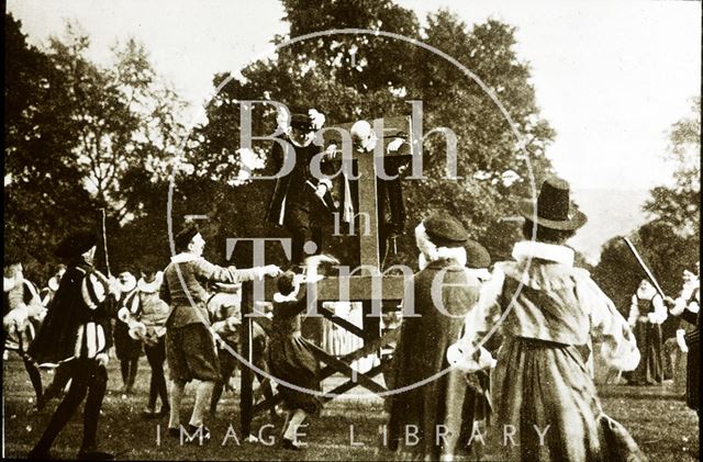 Bath Historical Pageant. Episode 5. The Stocks 1909