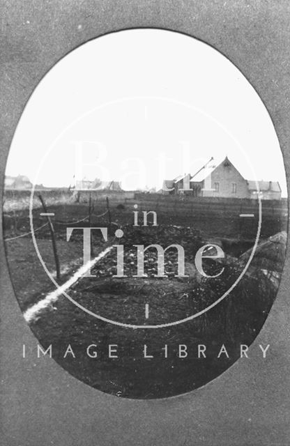 View from the back of the cottages, Odd Down, Bath c.1900?