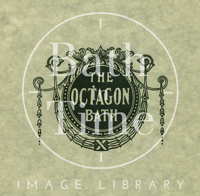 Cover to a brochure for Mallett & Son, Octagon Church, Milsom Street, Bath c.1920