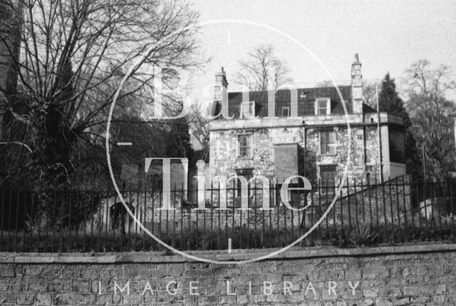 The parish house, St. Swithins, Walcot, Bath 1960s 