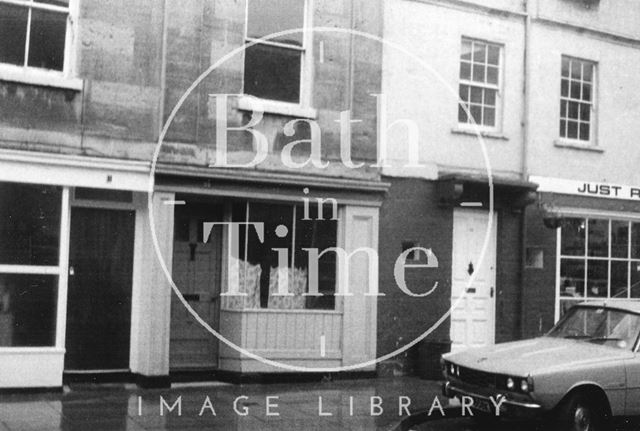 31 to 33, Monmouth Street, shop fronts in Bath 1970