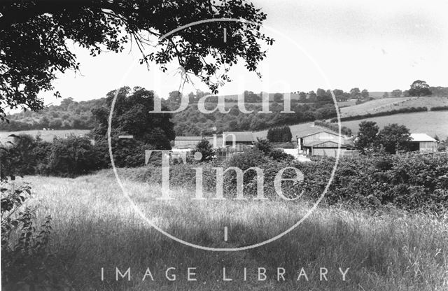 View from Broadmoor Lane, Weston, Bath 1993