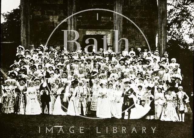 Bath Historical Pageant. Episode 7. Group of Performers 1909